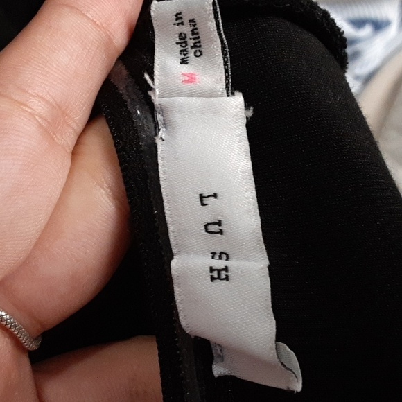 Lush Gothcore Black Bodycon Mini Dress - Picture 7 of 8